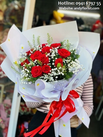 ADF202 - Bó Hoa Xinh Đẹp