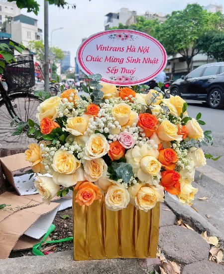 Giỏ Hoa - Hoa Để Bàn - G1022