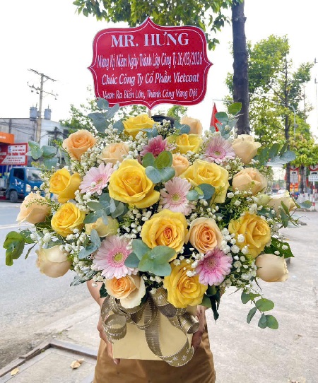 Giỏ Hoa - Hoa Để Bàn - G1023
