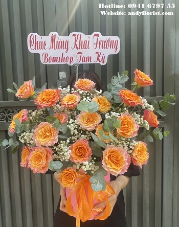 ADF350 - Lãng Hoa Hồng Cam