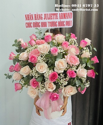 ADF404 - Lãng Hoa Hồng Phấn