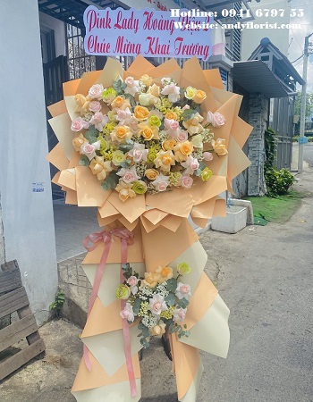 ADF1412 - Kệ Hoa Vàng Pastel