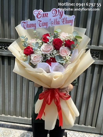 ADF1596 - Bó Hoa Thương Tặng