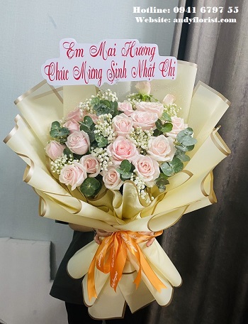 ADF2149 - Hoa Bó Hồng Dâu