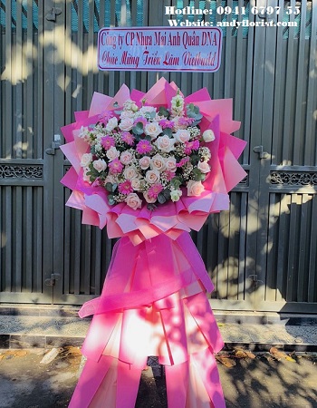 ADF2152 - Kệ Hoa Màu Hồng