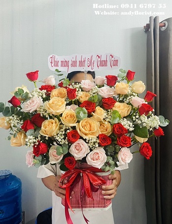 ADF2903 - Sắc Hoa Rực Rỡ