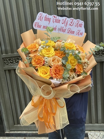 ADF2949 - Bó Hoa Khát Vọng
