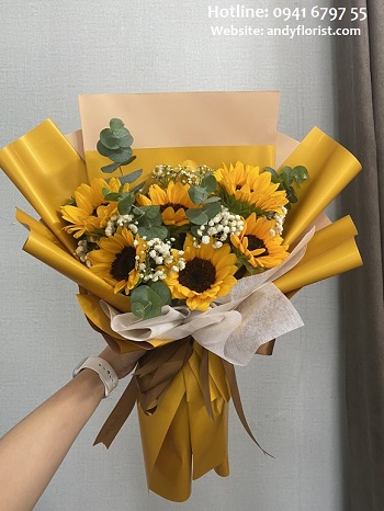 ADF3062 - Bó Hoa Mặt Trời