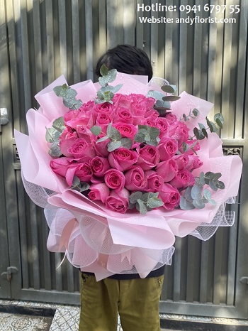 ADF3851 - Hoa Hồng Sen Rực Rỡ